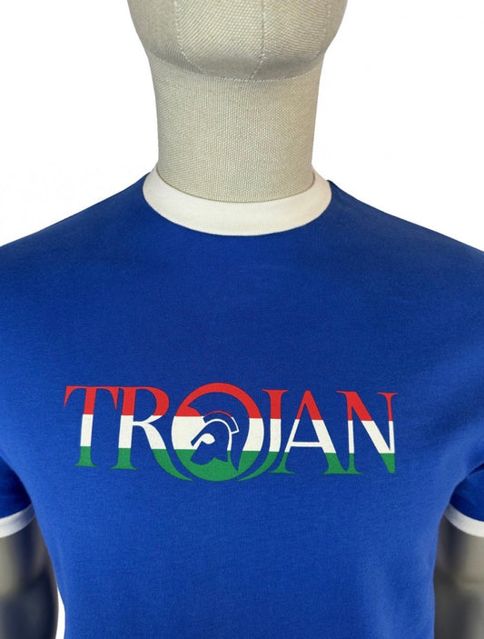 Logo Ringer Tee - Cobalt