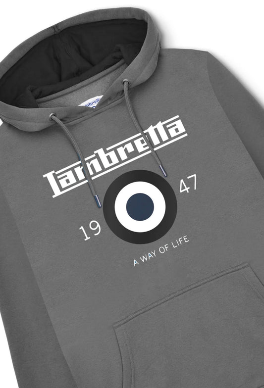 Lambretta Target Hoody - Iron