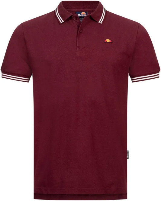 Ellesse Dioran Twin Tipped Men Polo Shirt SBS22445- Burgundy