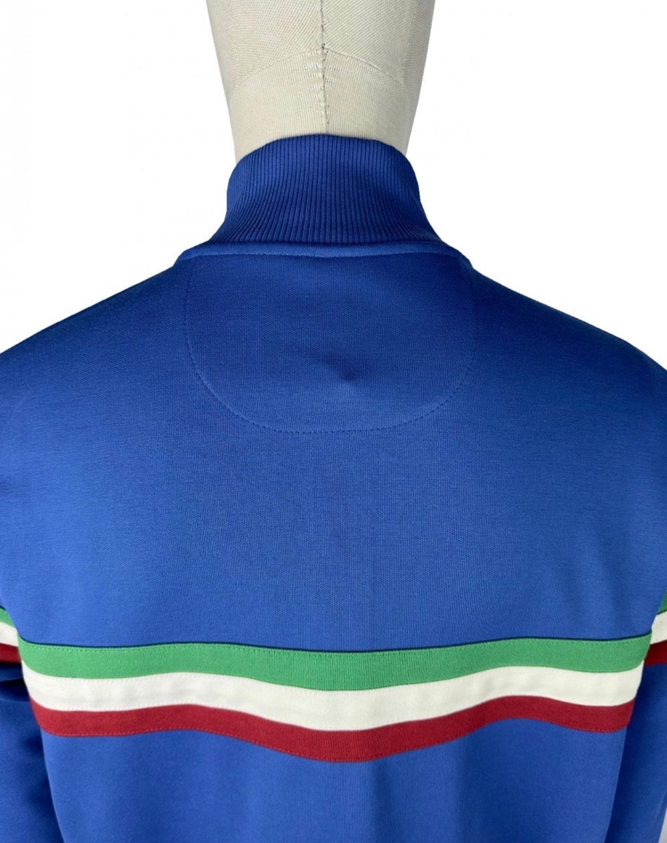 Retro Stripe Track Top - Cobalt TR/9052