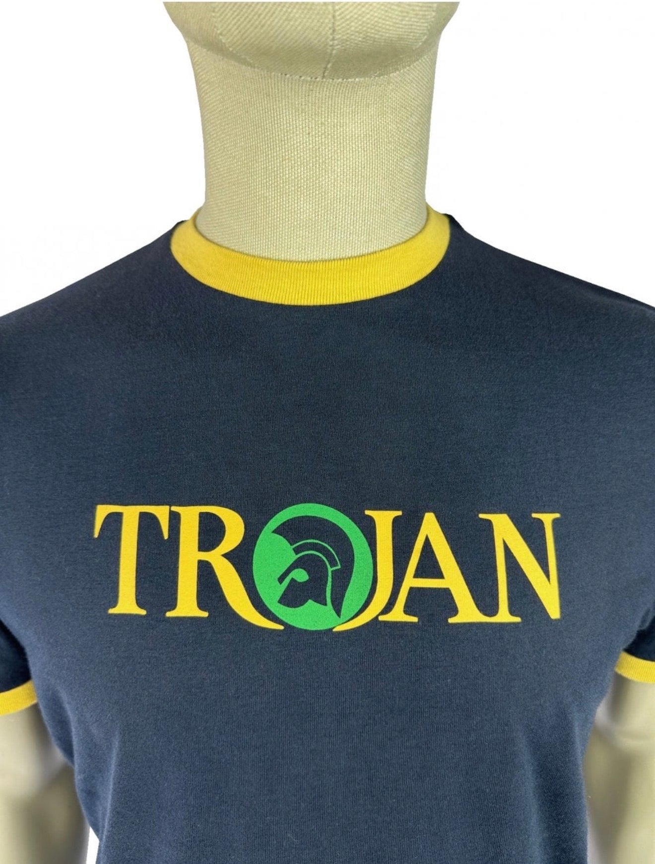 Logo Ringer Tee - Navy