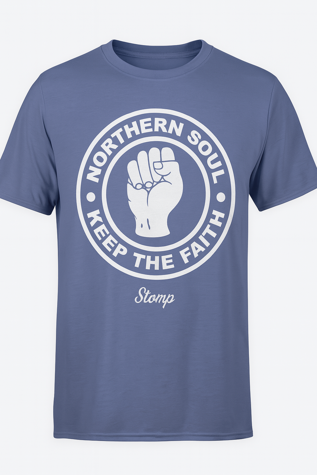 Northern Soul T Shirt - Denim
