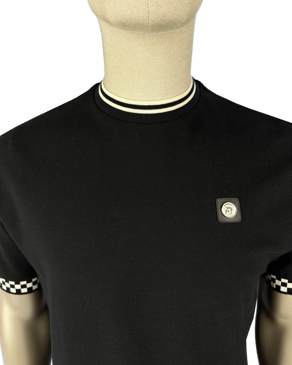 Chequerboard Trim Tee