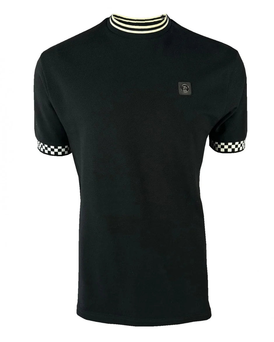 Chequerboard Trim Tee