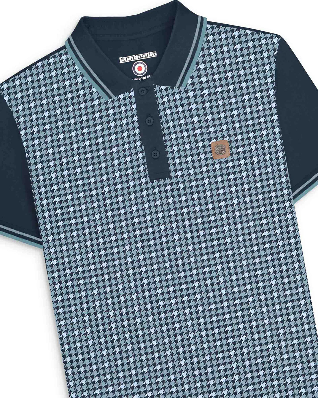 Houndstooth Polo