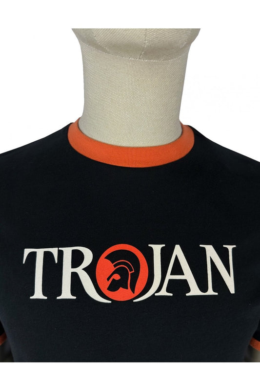 Logo Ringer Tee - Black