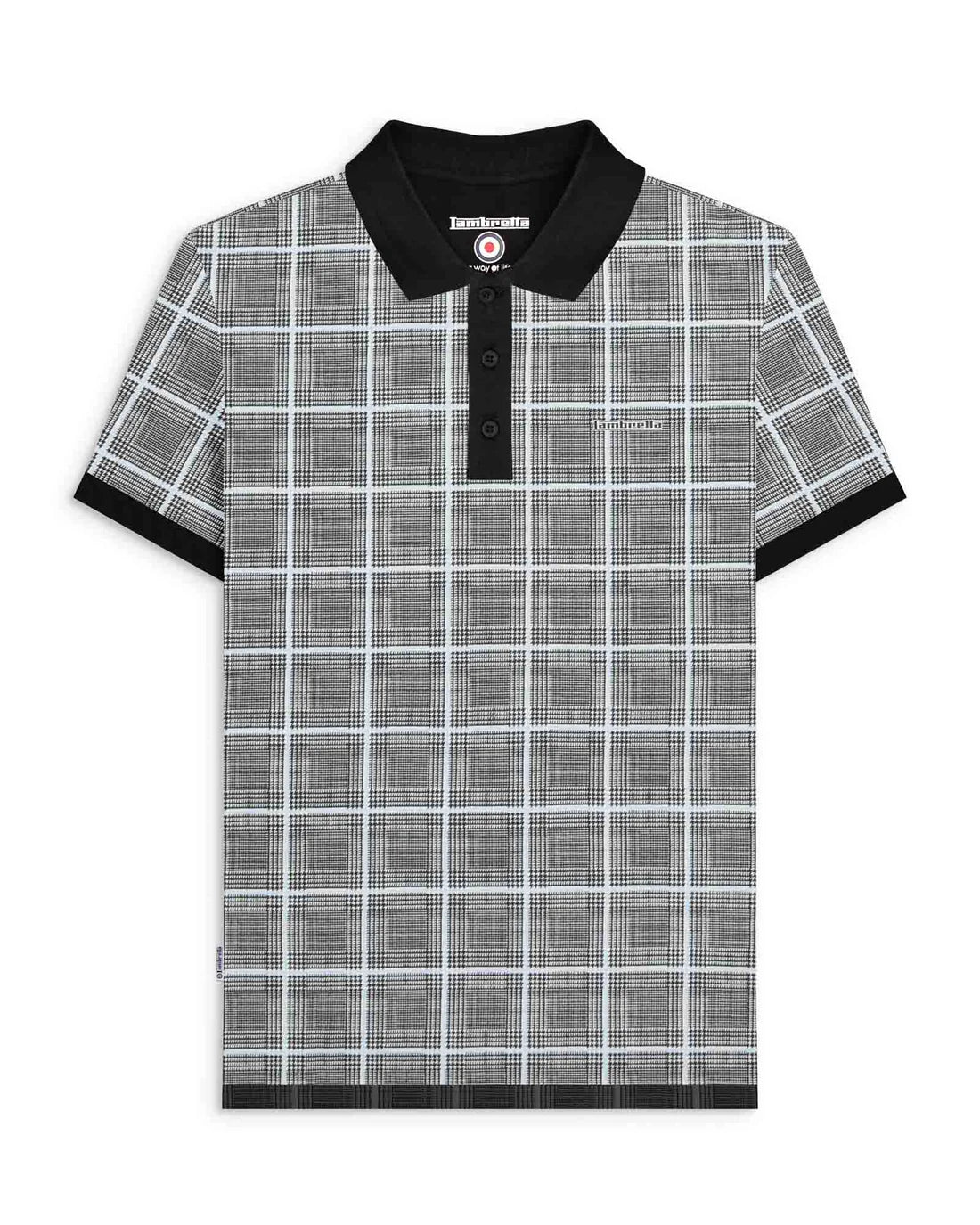 POW Check Polo - White