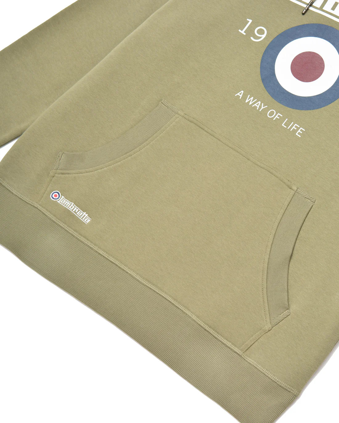 Target Hoody -Khaki