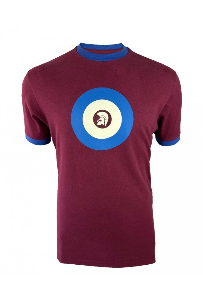 Trojan Target Ringer Tee - Port