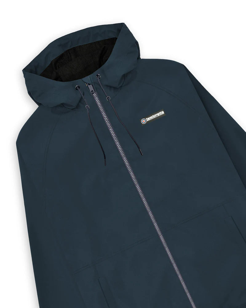 Ripstop Hooded Jacket - Navy
