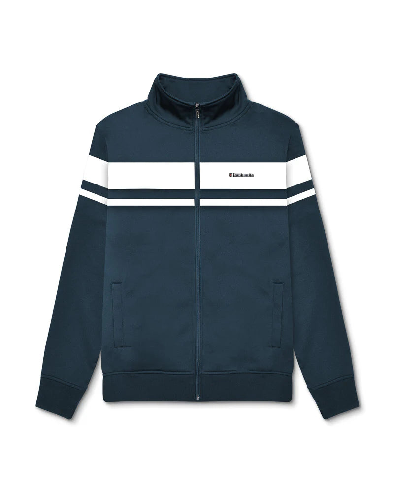 Lambretta Championship Track Top - Navy / White