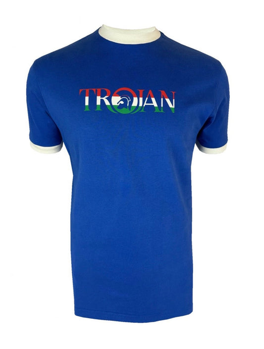 Logo Ringer Tee - Cobalt