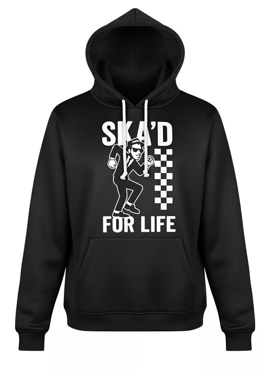 Ska’d for life hoody - Black
