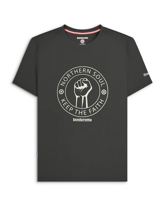 Northern Soul Tee - Iron
