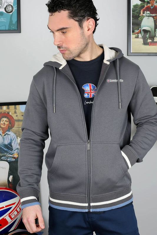 Full Zip Hoody - Iron