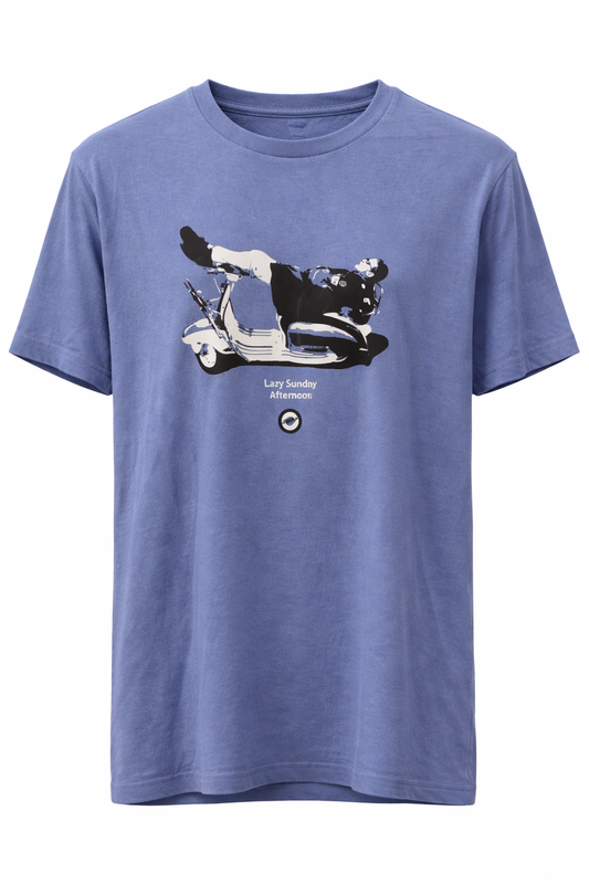 Lazy Sunday Tee - Denim