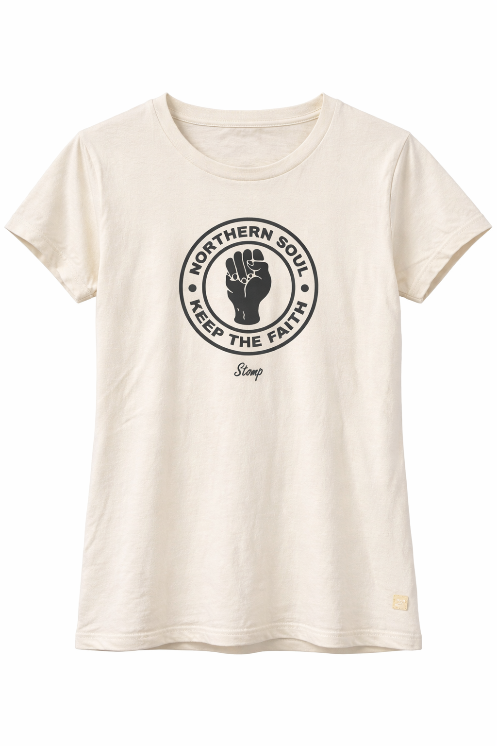 Ladies Northern Soul Tee - Ecru