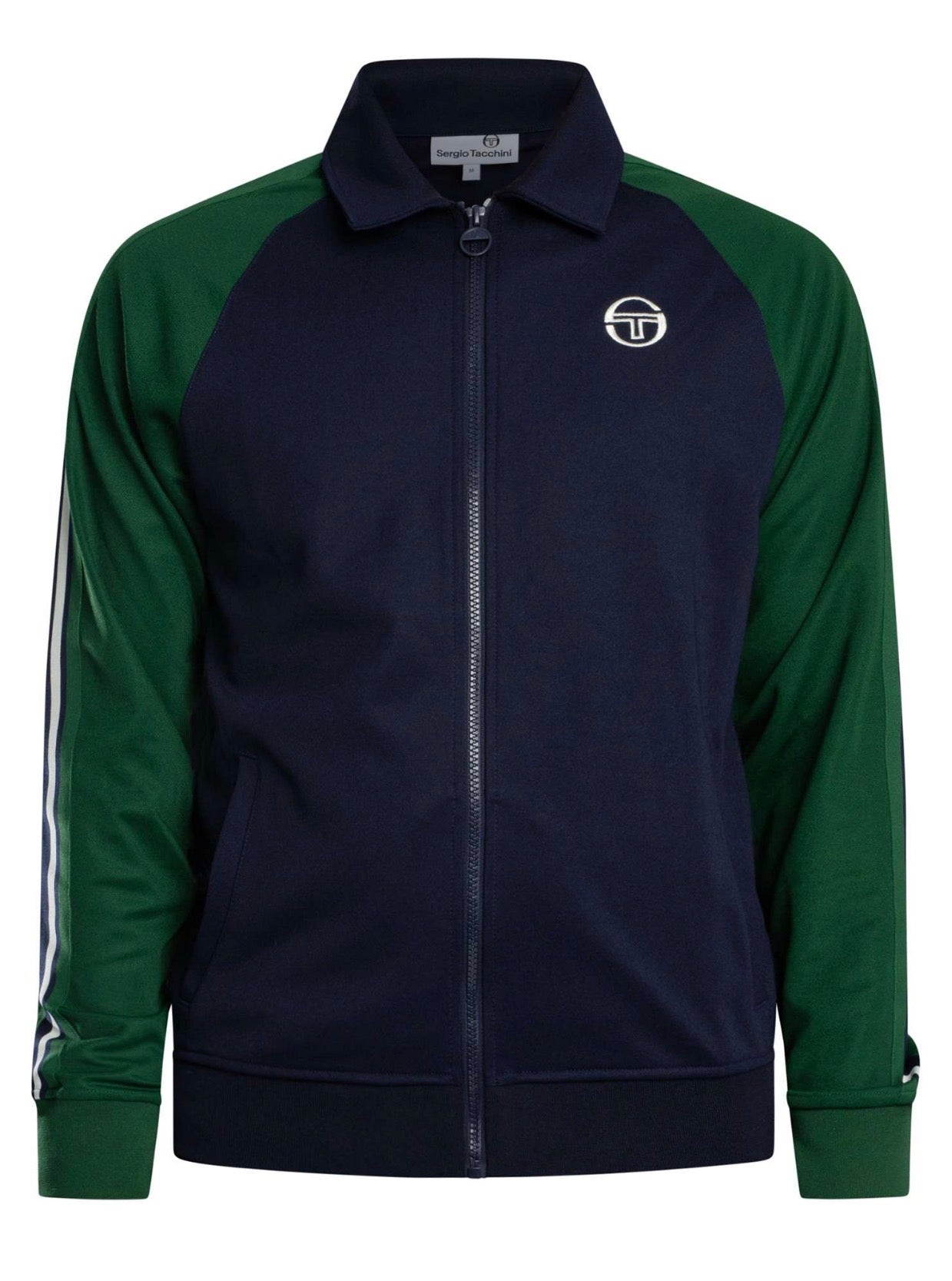 Sergio Tacchini Renshaw Track Jacket - Maritime Blue/Eden
