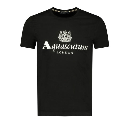 Aquascutum TAQ35 Tee - Black