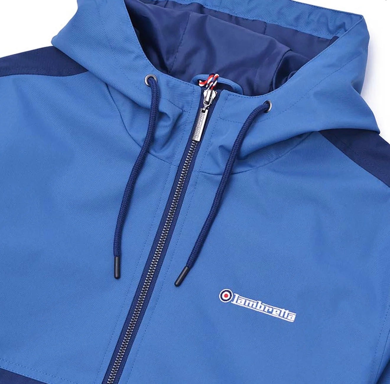 Contrast Panel Jacket - Dark Blue / Dress Blue