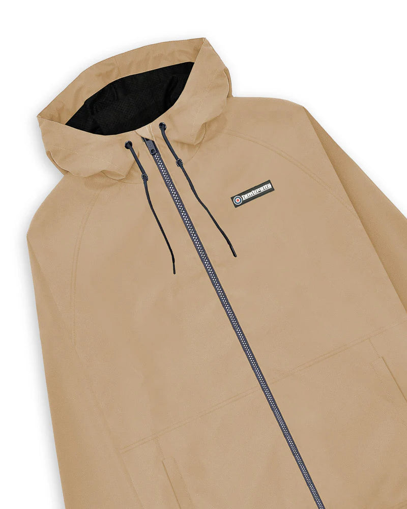 Ripstop Hooded Jacket - Stone