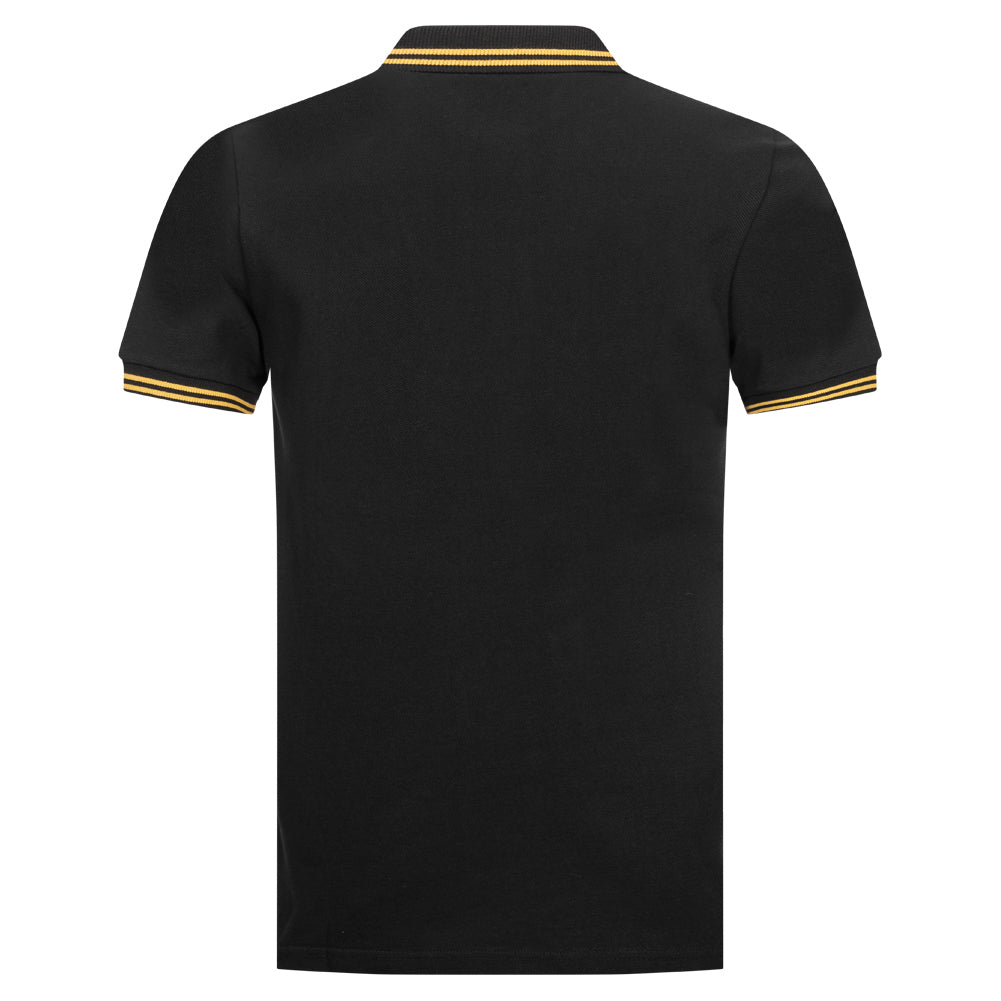 Ellesse Dioran Twin Tipped Men Polo Shirt SBS22445- Black / Gold
