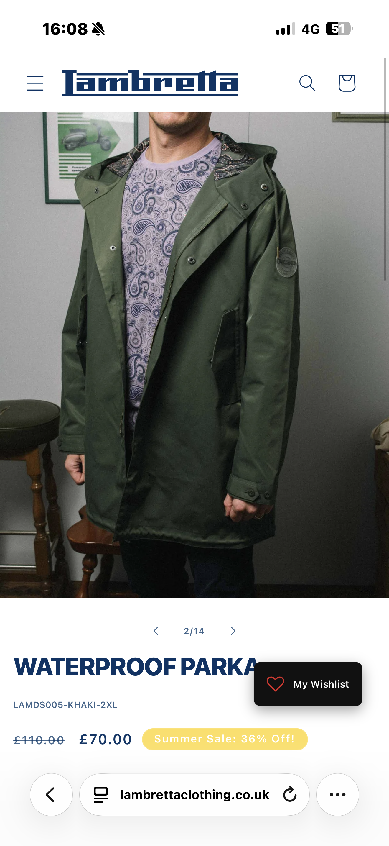 Waterproof Parka