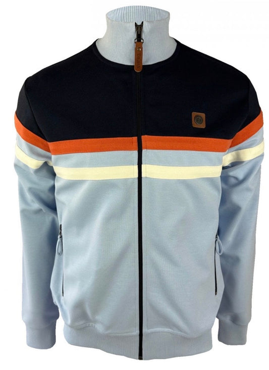 Panel Stripe Track Top TR/9000 - POWDER