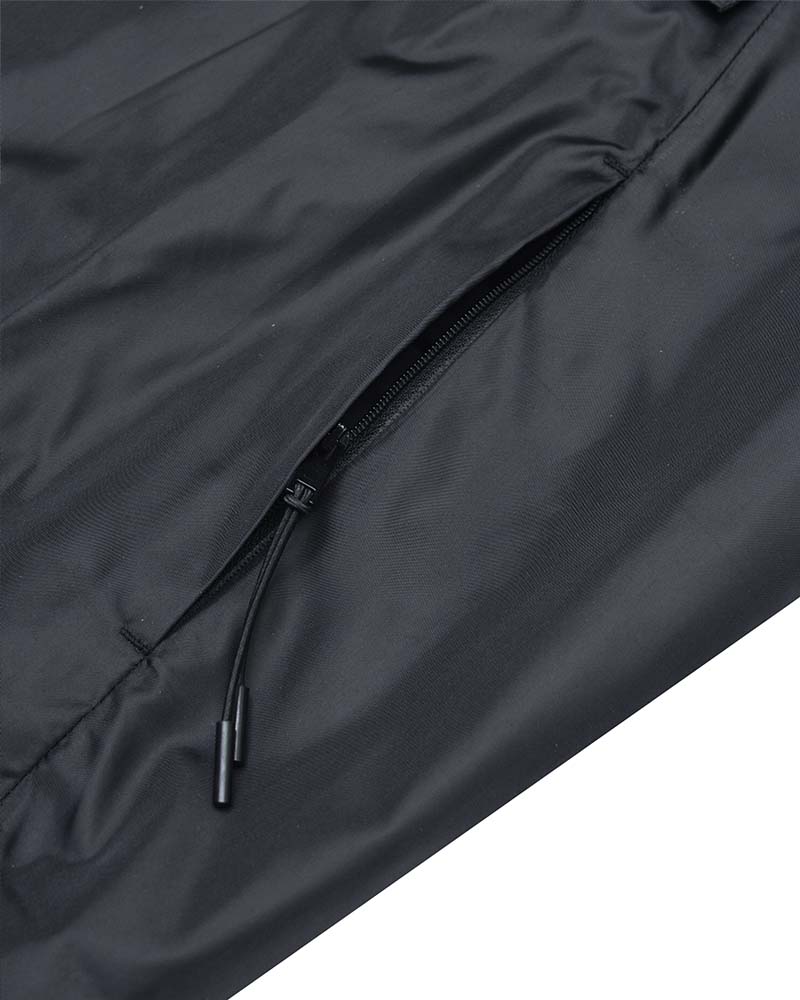 Overhead Scooter Jacket - Black / Grey