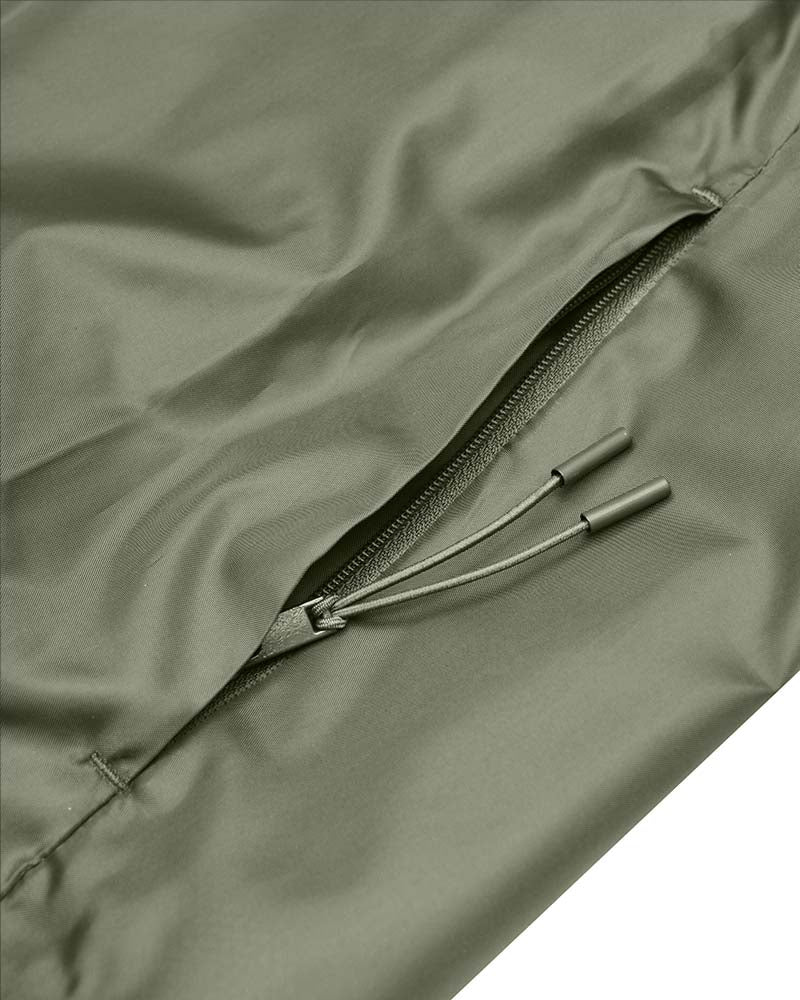 Overhead Scooter Jacket - Khaki / Black