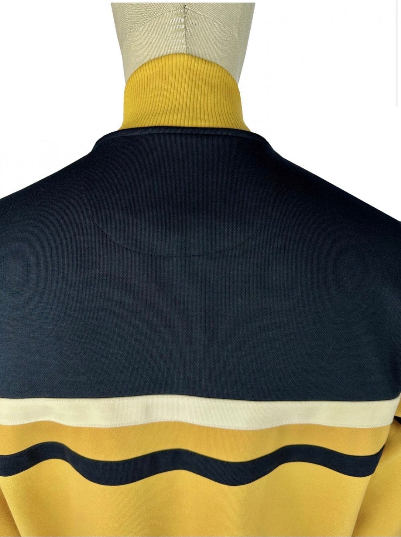 Panel Stripe Track Top - Mustard TR/9051