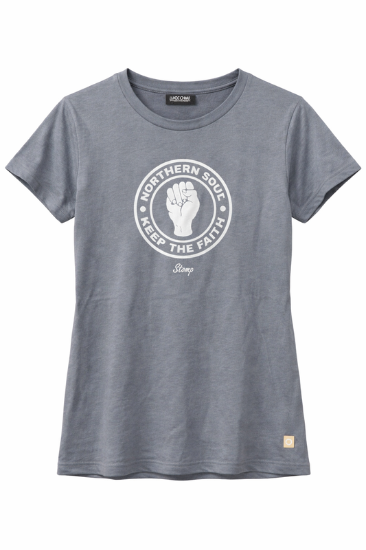 Ladies Northern Soul Tee - Grey