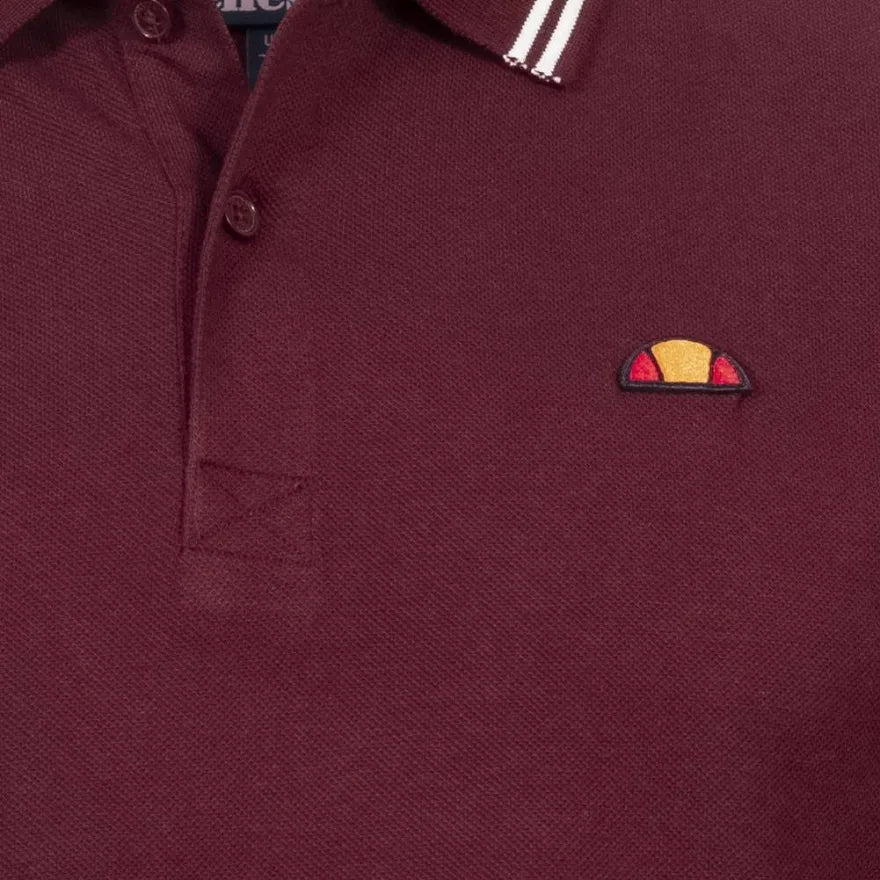 Ellesse Dioran Twin Tipped Men Polo Shirt SBS22445- Burgundy