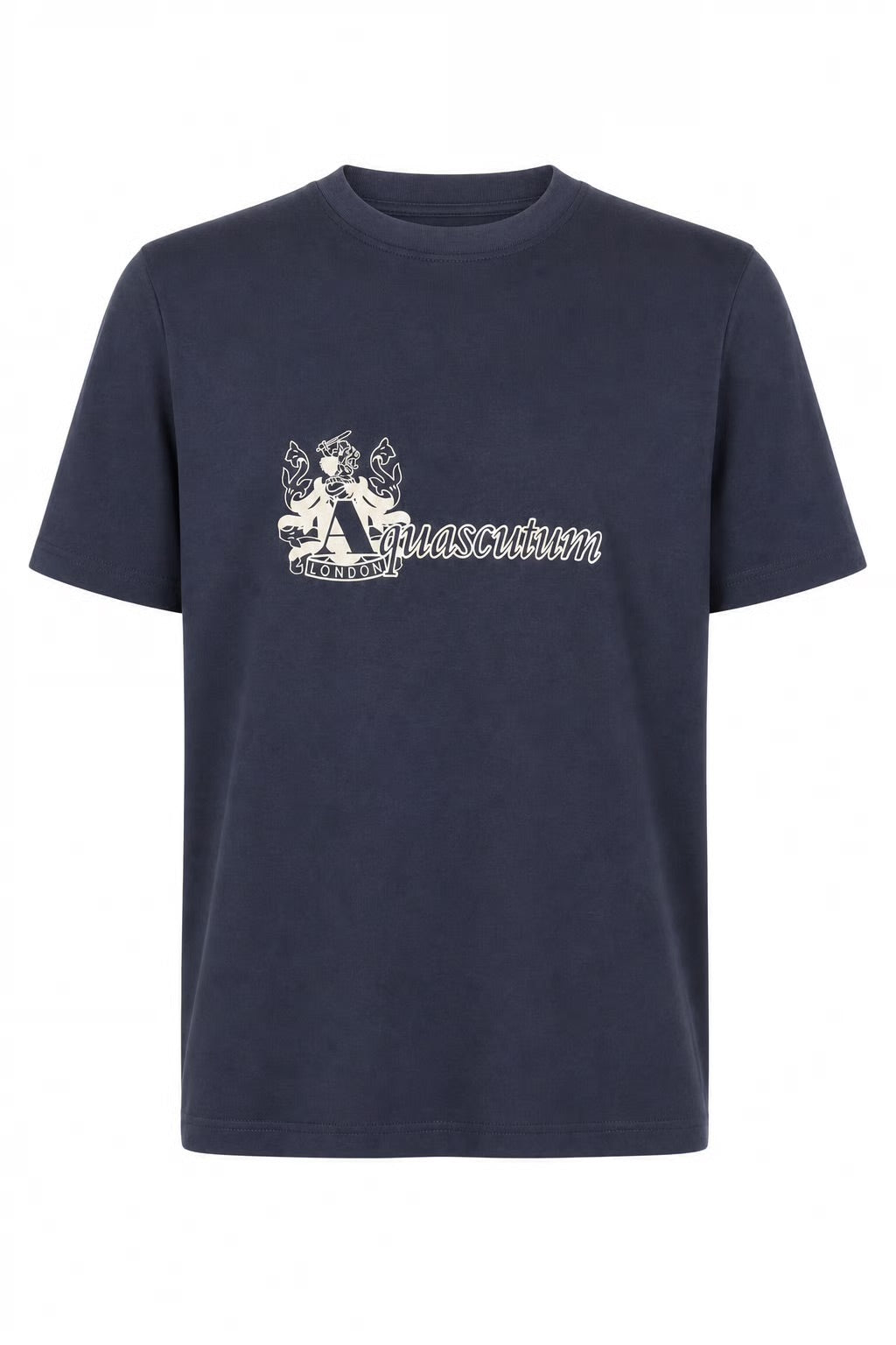 Aquascutum TAQ35 Tee - Navy