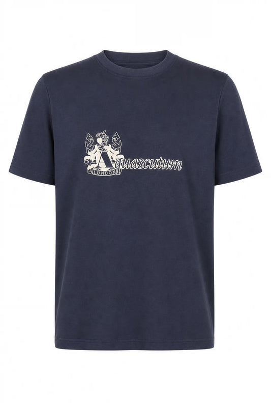 Aquascutum TAQ35 Tee - Navy