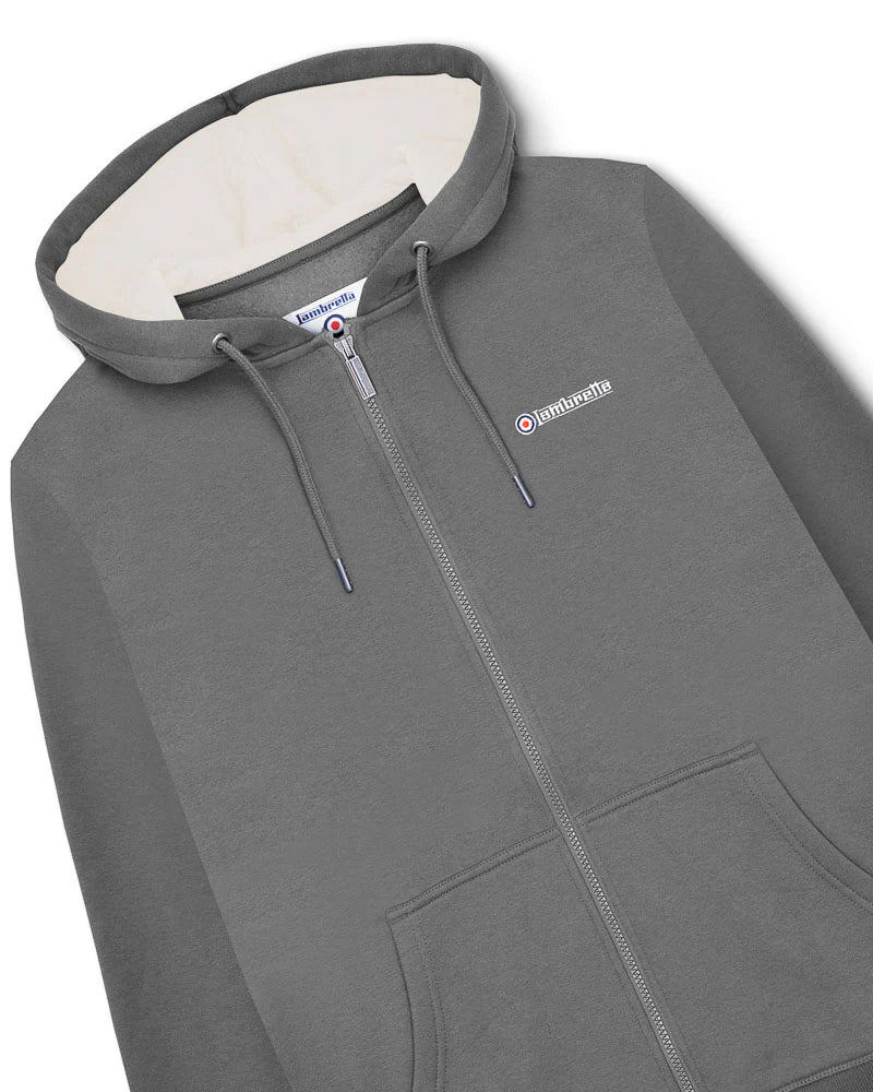 Full Zip Hoody - Iron
