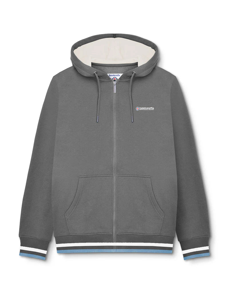 Full Zip Hoody - Iron