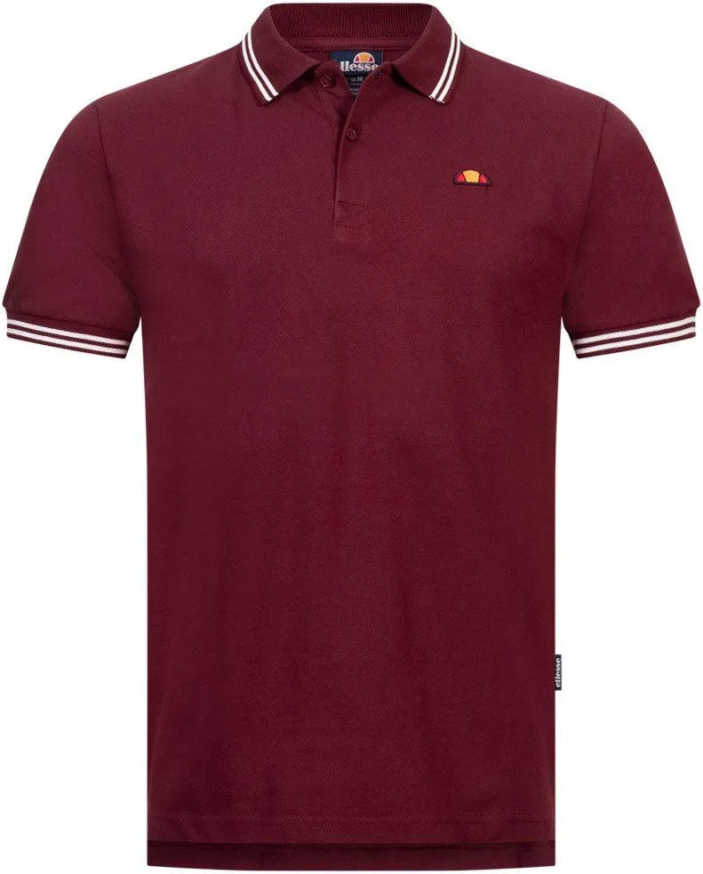 Ellesse Dioran Twin Tipped Men Polo Shirt SBS22445- Burgundy