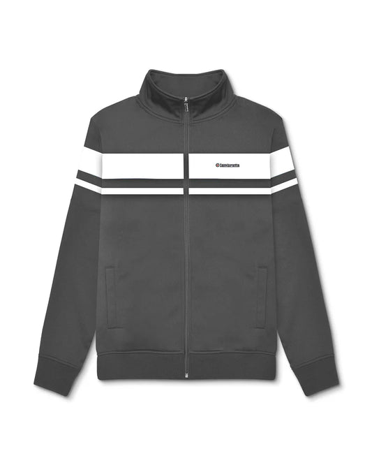 Lambretta Championship Track Top - Iron / White