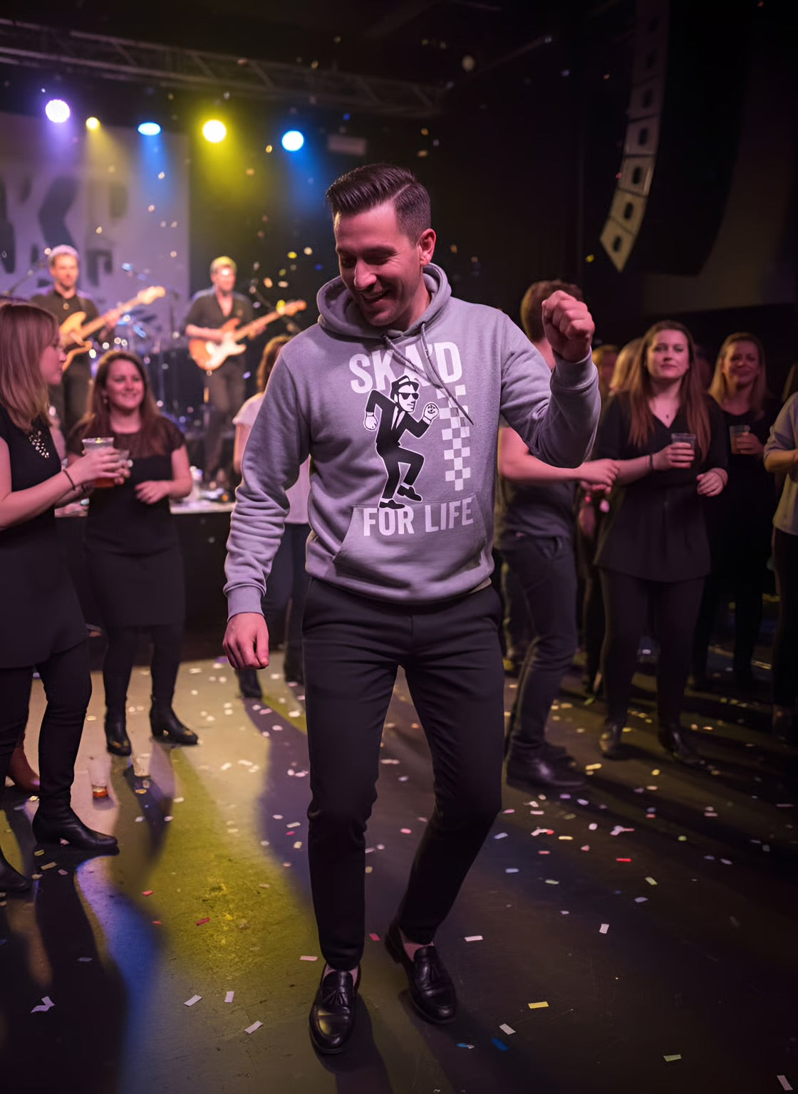 2025 Ska’d for life hoody - Grey