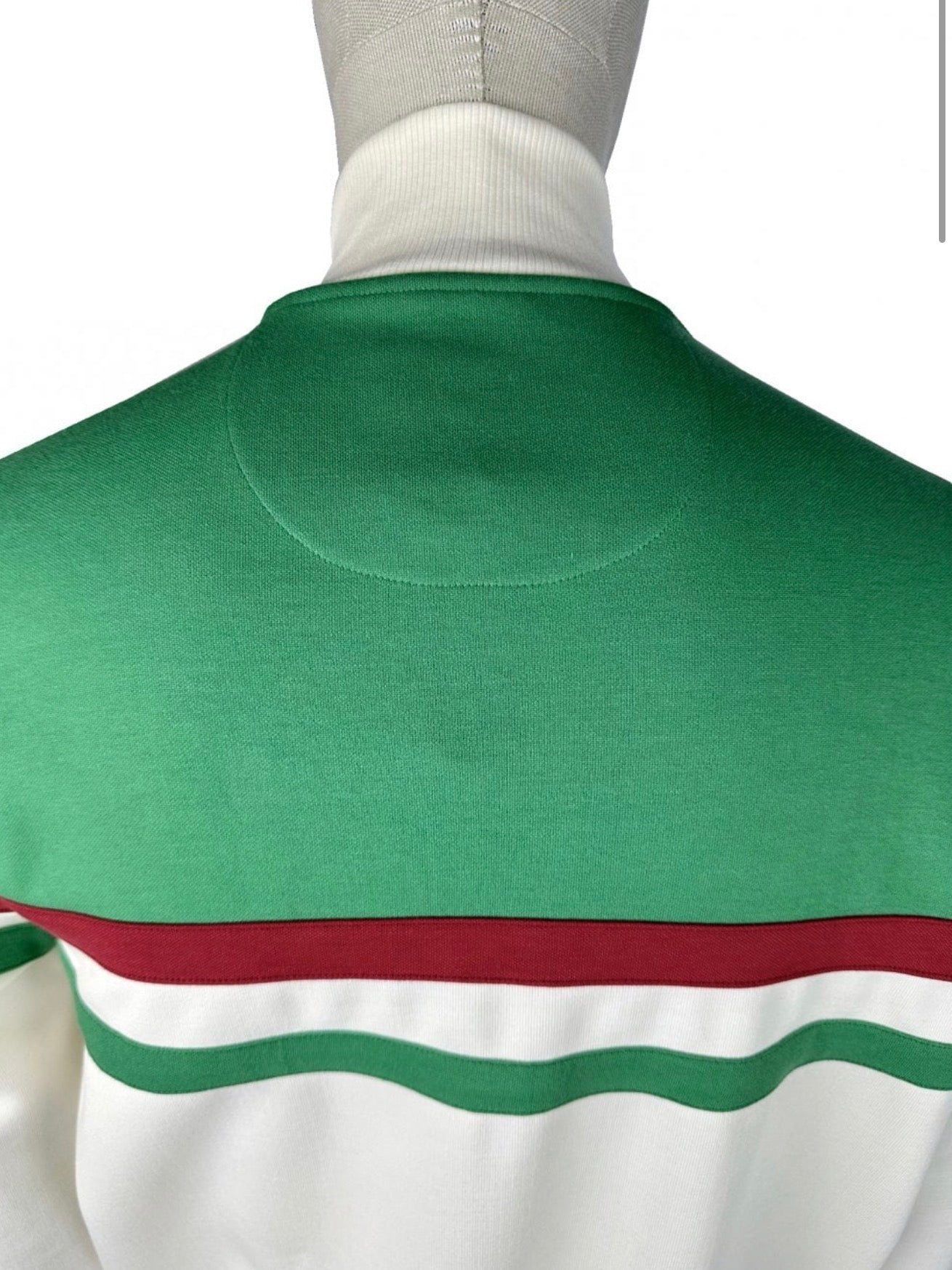 Panel Stripe Track Top - Emerald TR/9051