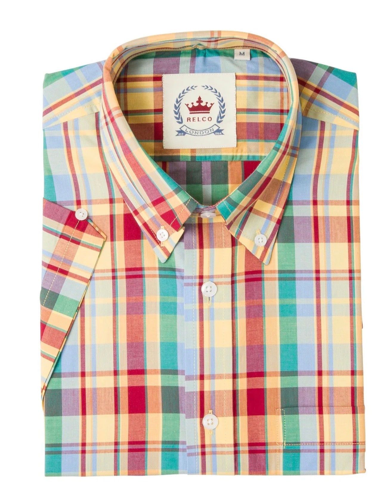 Relco Check Shirt Yellow - CK31