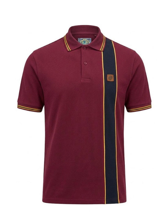 Stripe Front Pique Polo TR/9131 - Port
