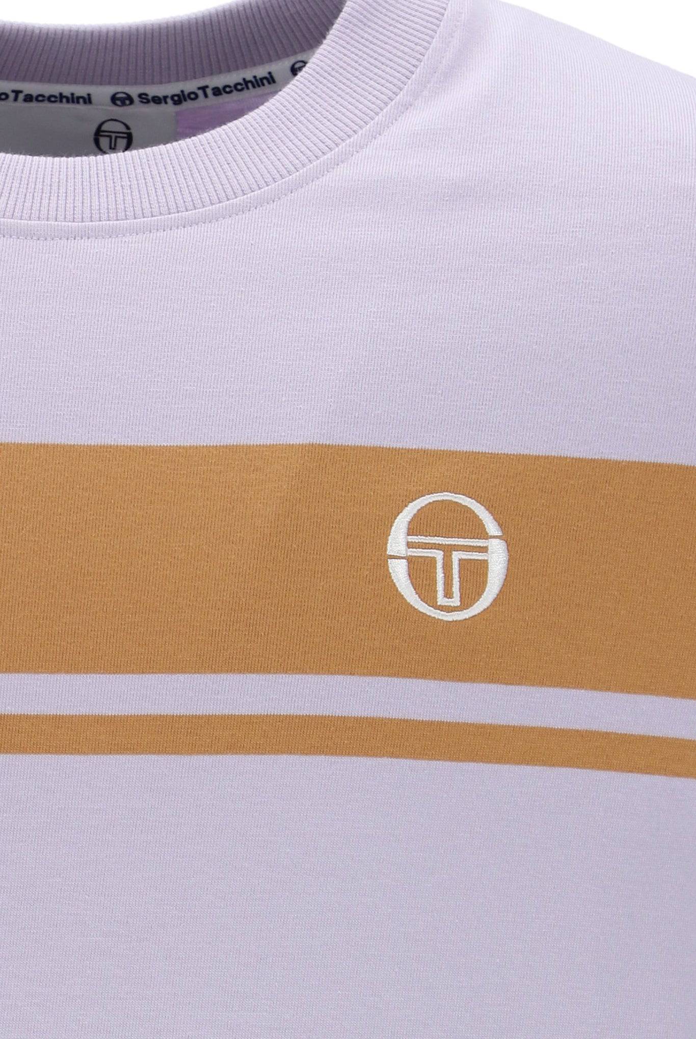 Sergio Tacchini Master T-Shirt in Thistle/Biscuit