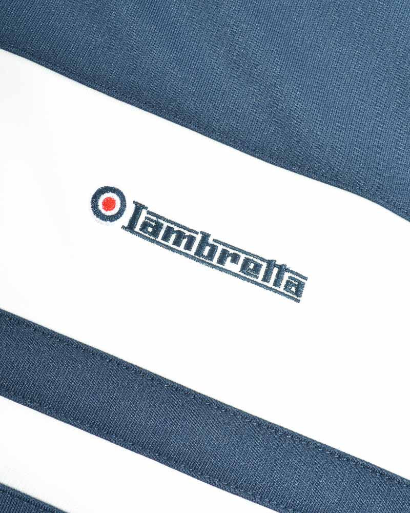 Lambretta Championship Track Top - Navy / White