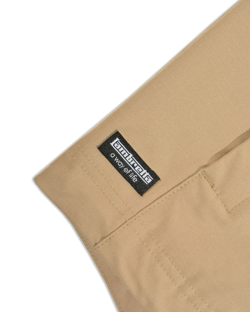 Ripstop Hooded Jacket - Stone