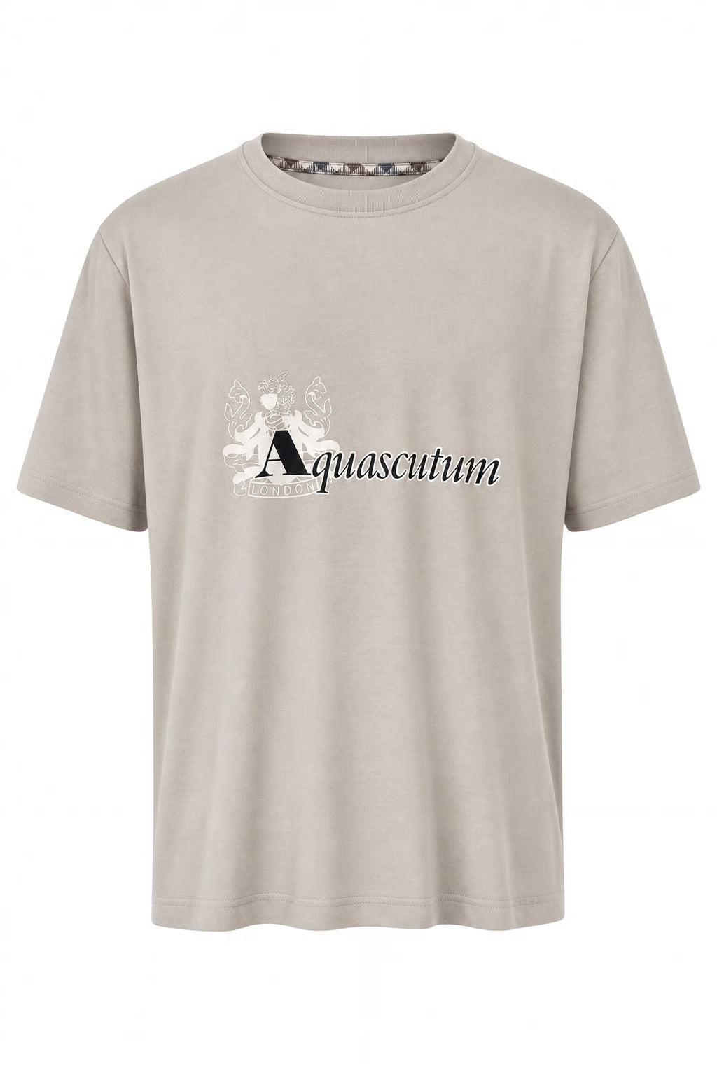 Aquascutum TAQ35 Tee - Grey