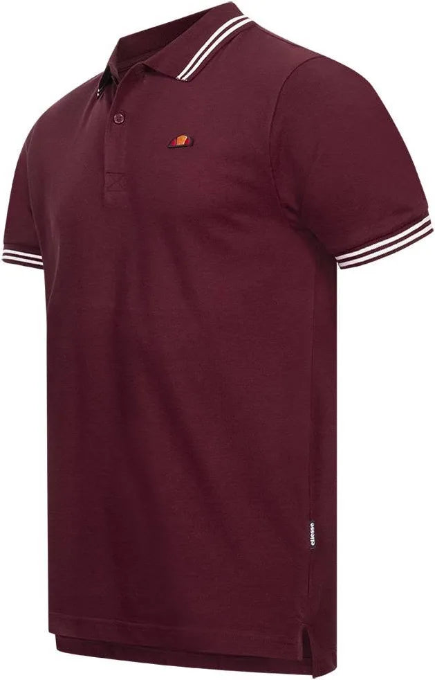 Ellesse Dioran Twin Tipped Men Polo Shirt SBS22445- Burgundy
