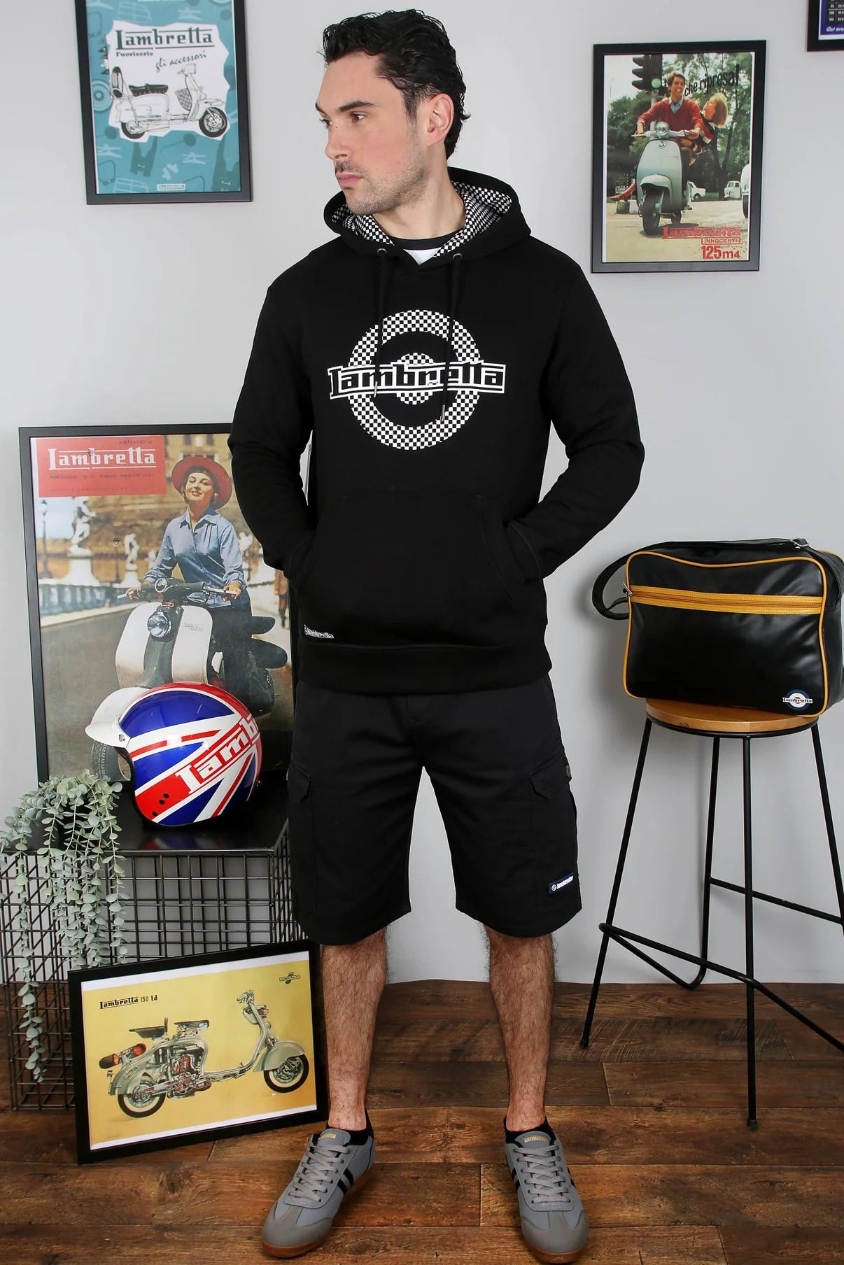 Check Target Hoody