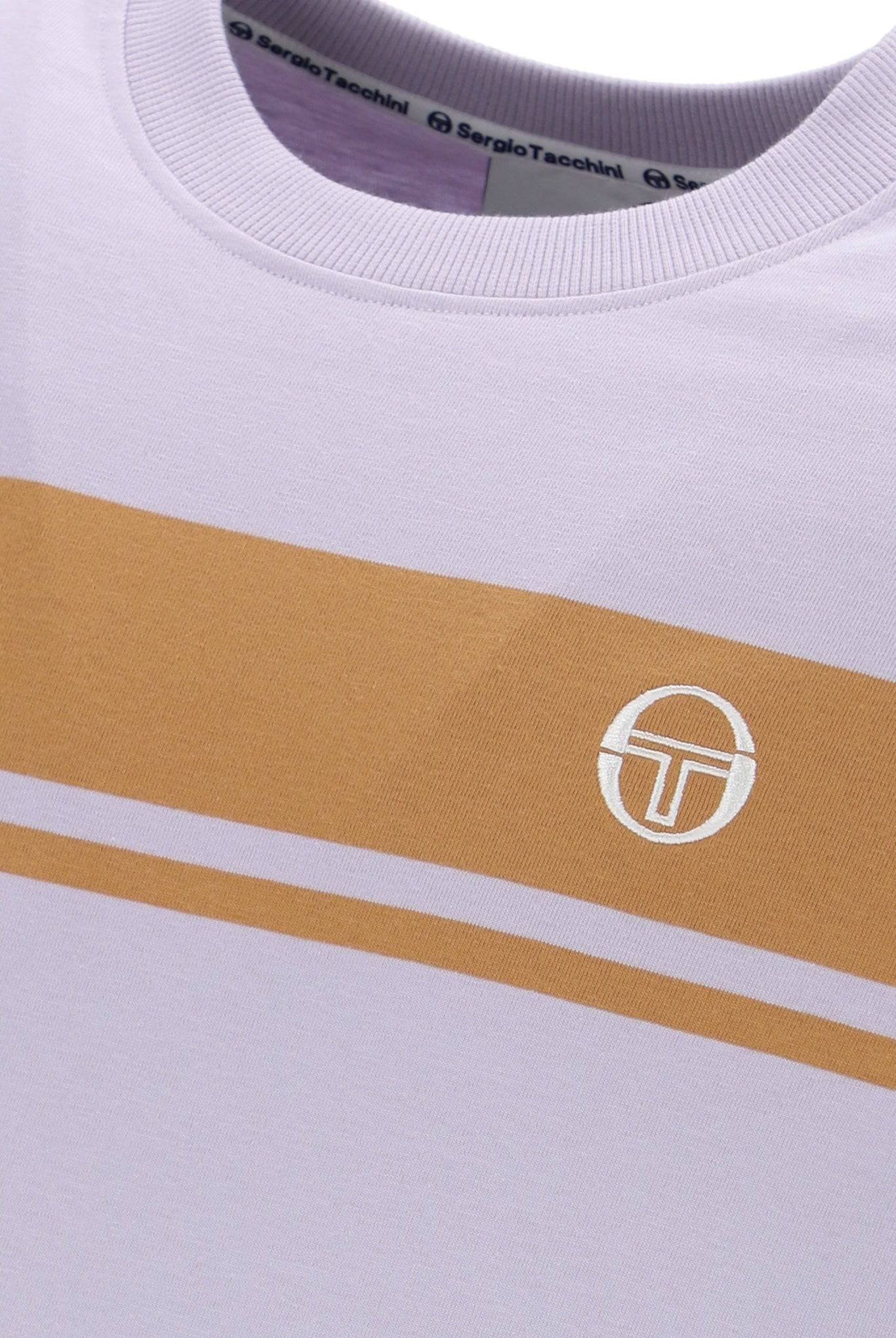 Sergio Tacchini Master T-Shirt in Thistle/Biscuit